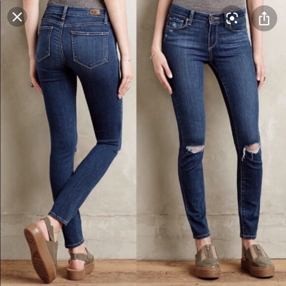 Paige denim verdugo ankle jeans